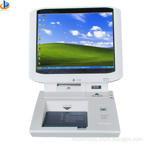 Desktop Intelligent Visitor Machine Kiosk (HD-02)